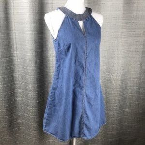 Bluét Women's Sleeveless Jean Dress